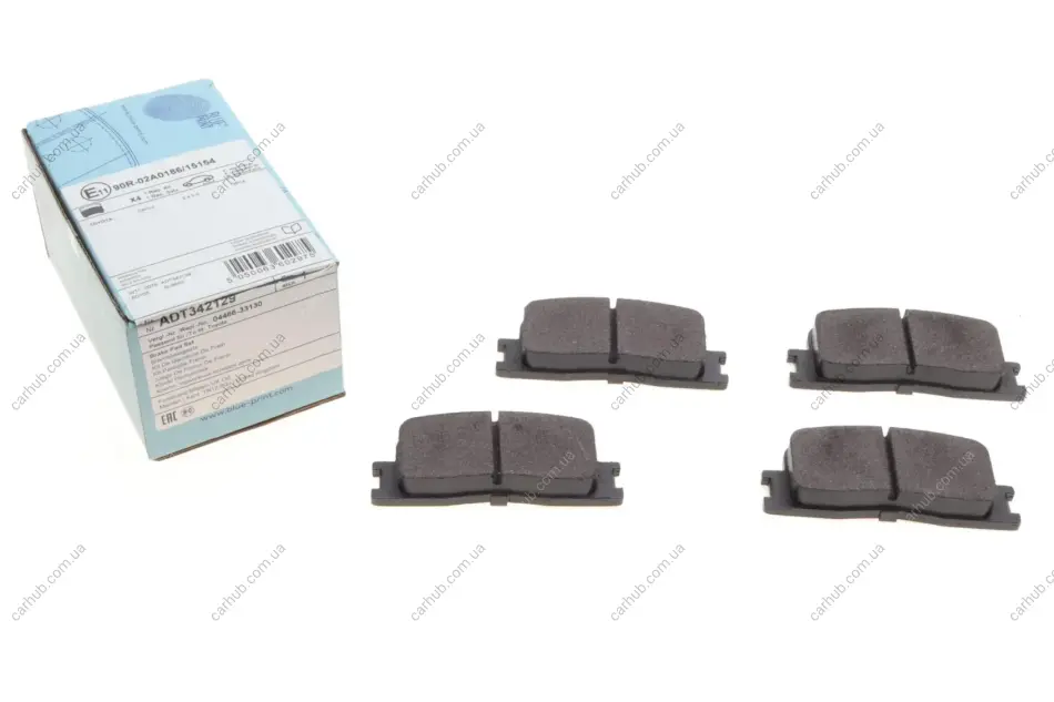 Колодки гальмівні (задні) Toyota Camry 2.4-3.0 01-06 BLUE PRINT ADT342129 (фото 1)