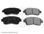 Комплект гальмівних колодок передн, LEXUS ES, LS TOYOTA AVALON, CAMRY, CELICA, MARK II IX, MARK II VIII 2.0-4.0 12.89-11.04 BLUE PRINT ADT34283 (фото 1)