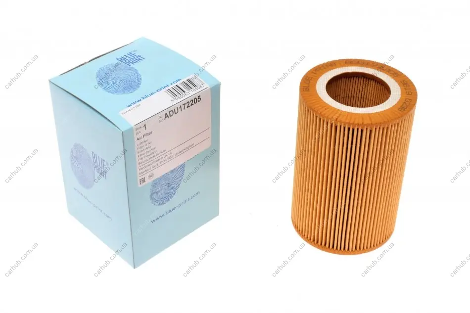 Фільтр повітряний Smart 0.6-0.7i 01-07 BLUE PRINT ADU172205 (фото 1)