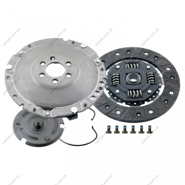 Комплект зчеплення VW Golf I/II/Jetta I/II 1.6D, 80-91, 40kw BLUE PRINT ADV183007 (фото 1)