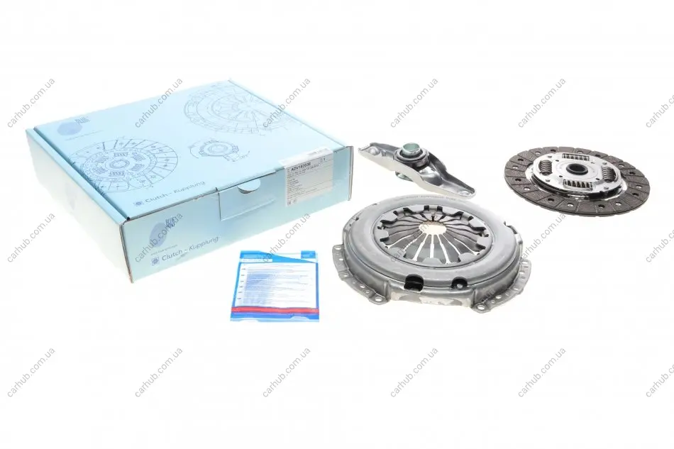 Комплект зчеплення Skoda Fabia/VW Golf/Polo 1.4 16V 99-13 (з вилкою зчеплення) BLUE PRINT ADV183038 (фото 1)