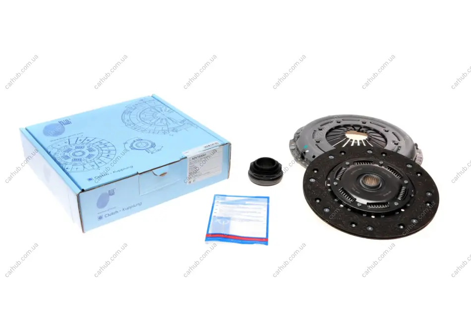 Комплект зчеплення VW Passat/Audi A4/A6 1.9 TDI 95-01 (d=229mm) (+вижимний) BLUE PRINT ADV183041 (фото 1)