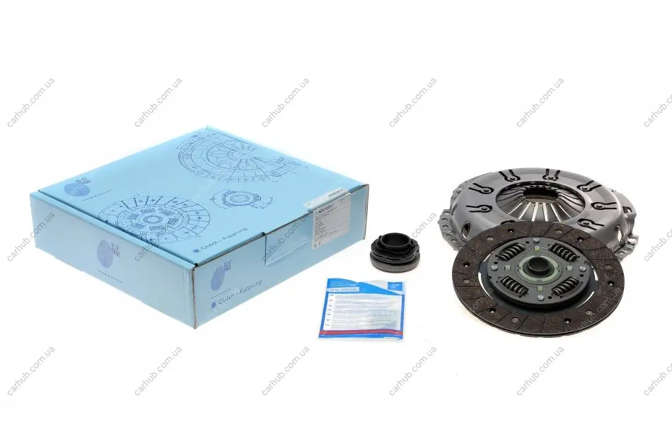 Комплект зчеплення VW Passat/Audi A4 1.6 94-01 (d=215mm) (+вижимний) BLUE PRINT ADV183043 (фото 1)
