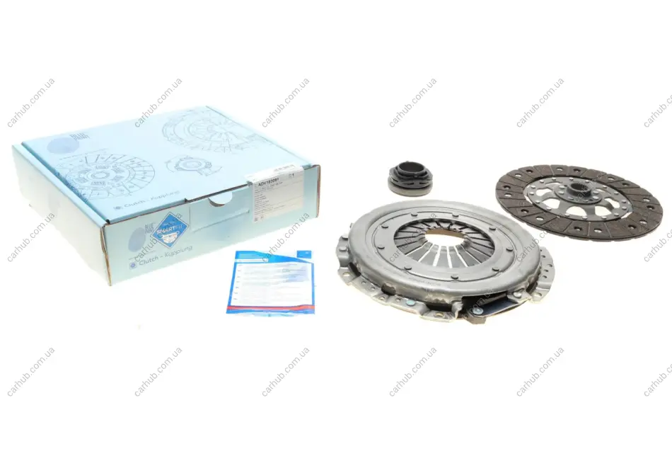 Комплект зчеплення Audi A4 1.9TDI 01-08 (85kw) (d=228mm) (+вижимний) BLUE PRINT ADV183081 (фото 1)