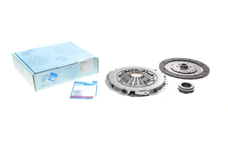 Комплект зчеплення VW Caddy III 1.9TDI 04-10 (77kw) (d=229mm) (+вижимний) BLUE PRINT ADV183082