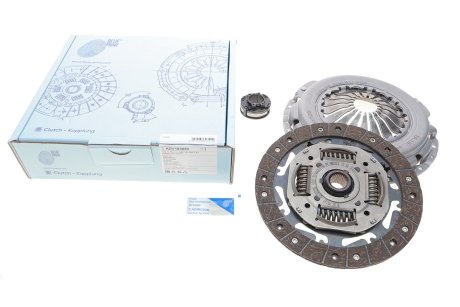 Комплект сцепления Seat Ibiza 01-09/Skoda Fabia/Roomster 1.4TDI 99-15 (51kw)(d=221mm)(+выжимной)) BLUE PRINT ADV183090