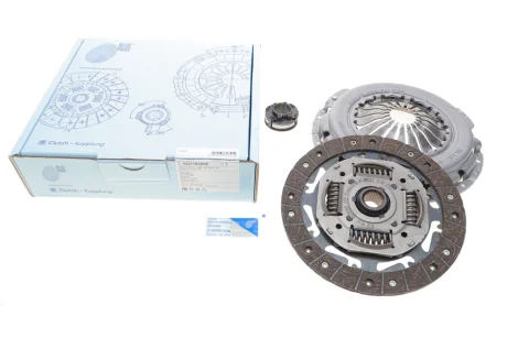 Комплект зчеплення Seat Ibiza 01-09/Skoda Fabia/Roomster 1.4TDI 99-15 (51kw)(d=221mm)(+вижимний) BLUE PRINT ADV183090