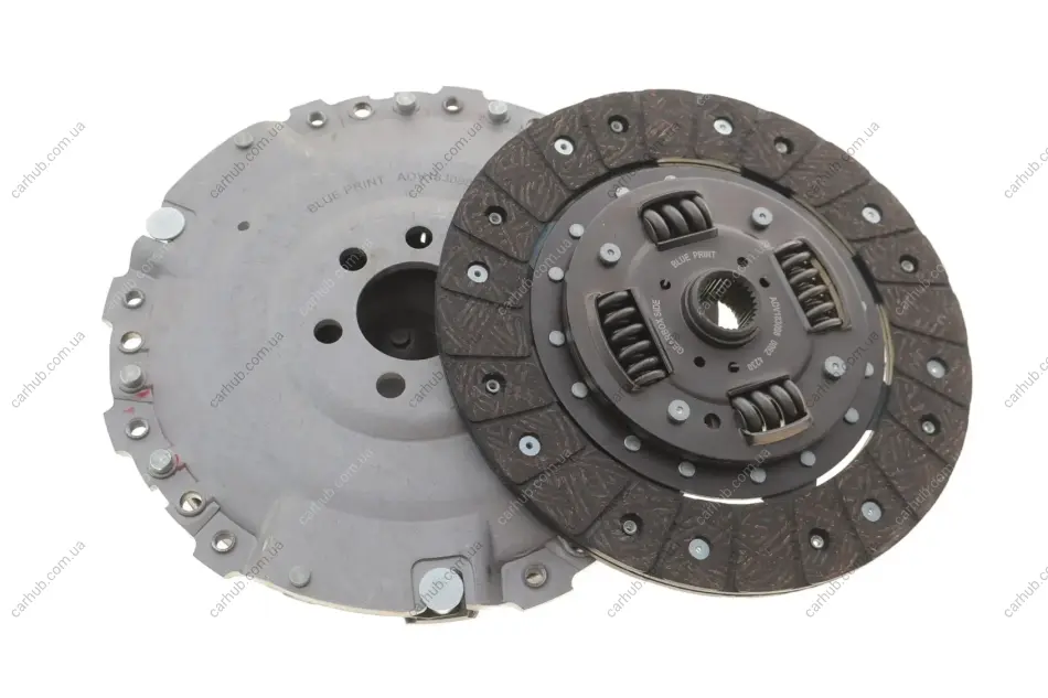 Комплект зчеплення VW Golf/Bora/Seat Toledo/Leon 1.6 16V 00-06 (d=211mm) BLUE PRINT ADV183098 (фото 1)