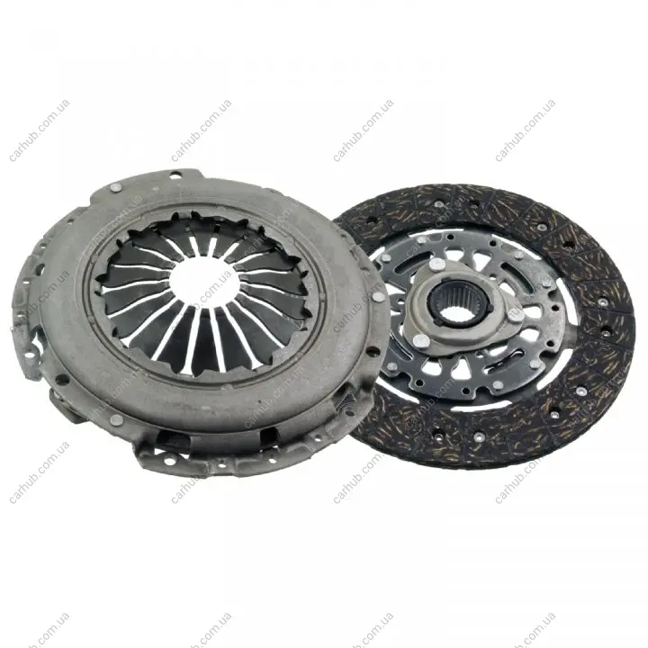 Комплект зчеплення VW T5 2.5TDI/4motion 03-09 (96kw) (d=240mm) (+вижимний) BLUE PRINT ADV183099 (фото 1)
