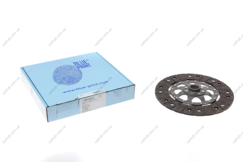 Диск зчеплення Audi A4/A6/VW Passat 94-05 (d=228mm) BLUE PRINT ADV183127 (фото 1)