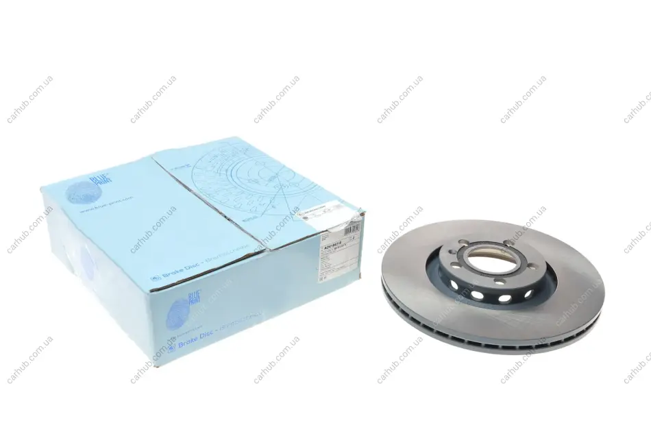 Диск гальмівний (передній) Audi A4/A6/VW Passat 00-09 (312х25) BLUE PRINT ADV184318 (фото 1)