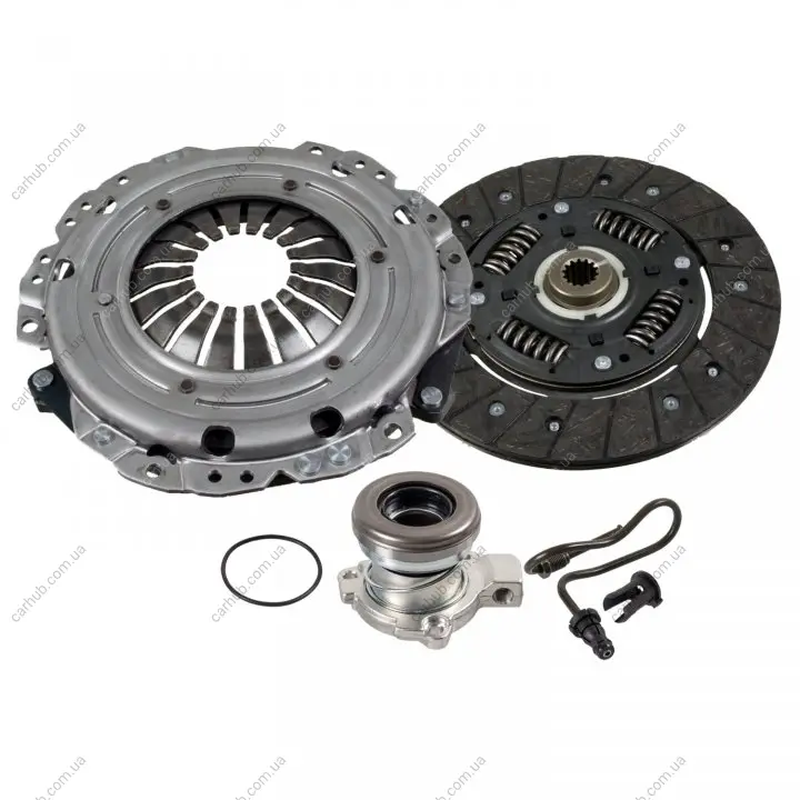 Комплект зчеплення Opel Astra H/Vectra C 1.8 05-10 (d=206mm) (+ вижимний) BLUE PRINT ADW1930100 (фото 1)