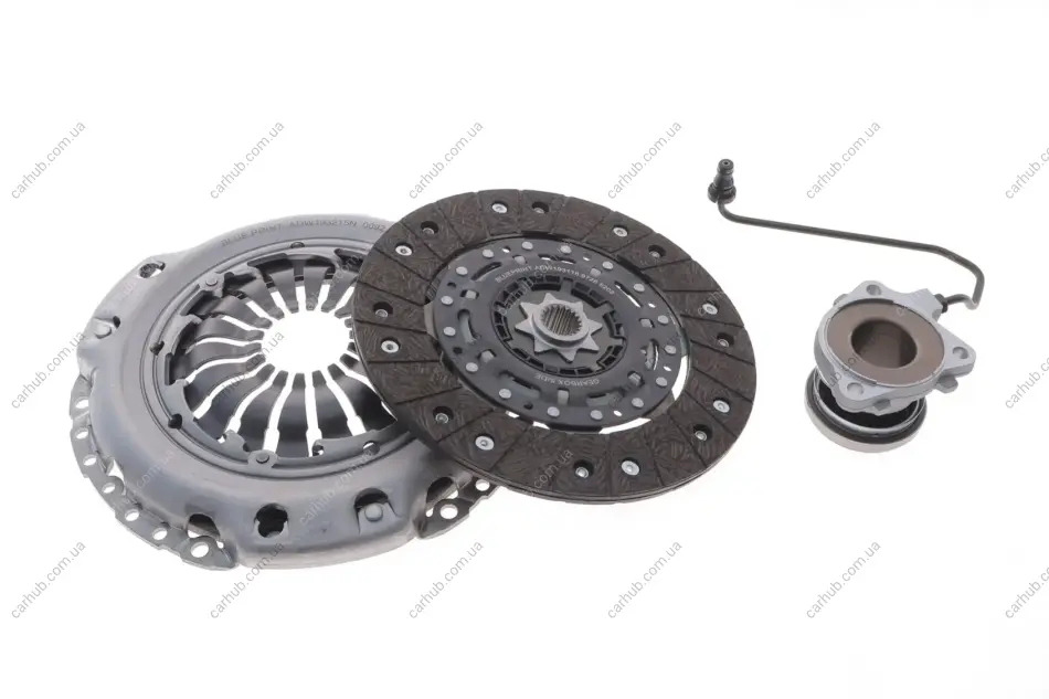 Комплект зчеплення Opel Astra H/Vectra C 1.7/2.0/2.2 CDTI 04-10 (d=230mm) (+ вижимний) BLUE PRINT ADW1930102 (фото 1)