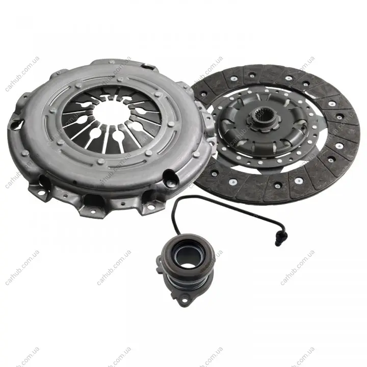 Комплект зчеплення Opel Astra H 1.7CDTI 07-14 (d=240mm) (+ вижимний) BLUE PRINT ADW1930108 (фото 1)