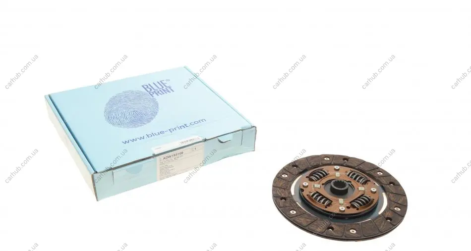 Диск зчеплення Opel Kadett -91(d=190mm) BLUE PRINT ADW193109 (фото 1)