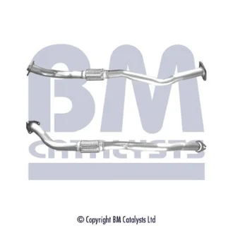 Вихлопна труба передн NISSAN NAVARA 2.5D 11.01- BM CATALYSTS BM50144
