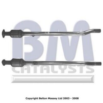 Каталізатор EURO 4 AUDI A3 SKODA OCTAVIA II VW EOS, GOLF PLUS V, GOLF V, JETTA III, TOURAN 1.6 02.03-10.10 BM CATALYSTS BM91363H