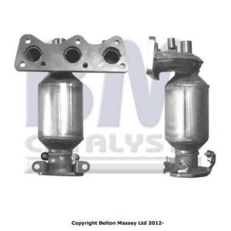 Каталізатор вихлопної системи Skoda Fabia/VW Polo 1.2 01-14 BM CATALYSTS BM91533H