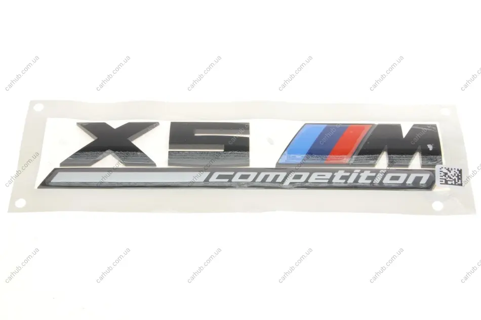 Емблема кришки багажника X5M (F95) Competition BMW 51148096408 (фото 1)