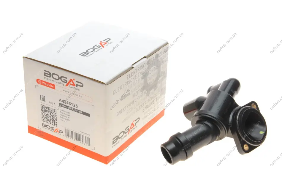 Термостат VW Golf/Audi A1/A3/A5 2.0/3.2 06- BOGAP A4245125 (фото 1)