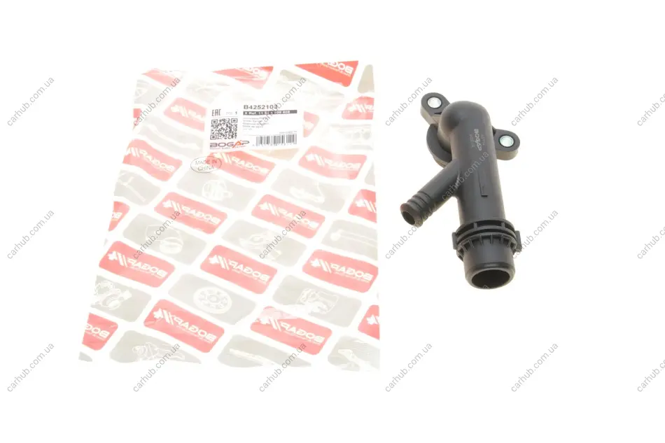 Фланець системи охолодження BMW 3 (E46) 1.6-1.8 i 98-06 M43 B16/M43 B19 BOGAP B4252103 (фото 1)
