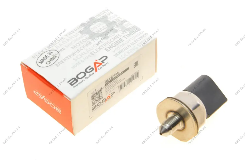 Датчик тиску палива BMW 3 (E90)/5 (E60/F10)/7 (F01-F04) 06-16 N42/N52/N53/N63 BOGAP B6122108 (фото 1)
