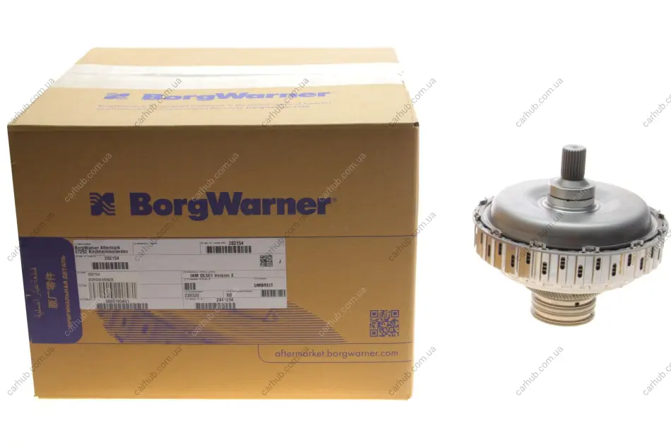 Комплект зчеплення VW/Audi/Porsche (DSG) (7-АКПП DL501 Version E) BORGWARNER BorgWarner 202154 (фото 1)