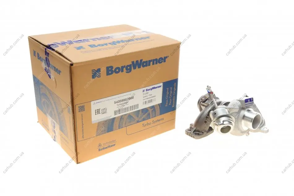 Турбіна Citroen Berlingo 1.6HDI BORGWARNER BorgWarner 5435 988 7000 (фото 1)