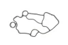 Прокладка корпуса фільтра масляного Audi A4/A6 2.0TFSI/VW Golf V 2.0 06- Borsehung B10622 (фото 1)