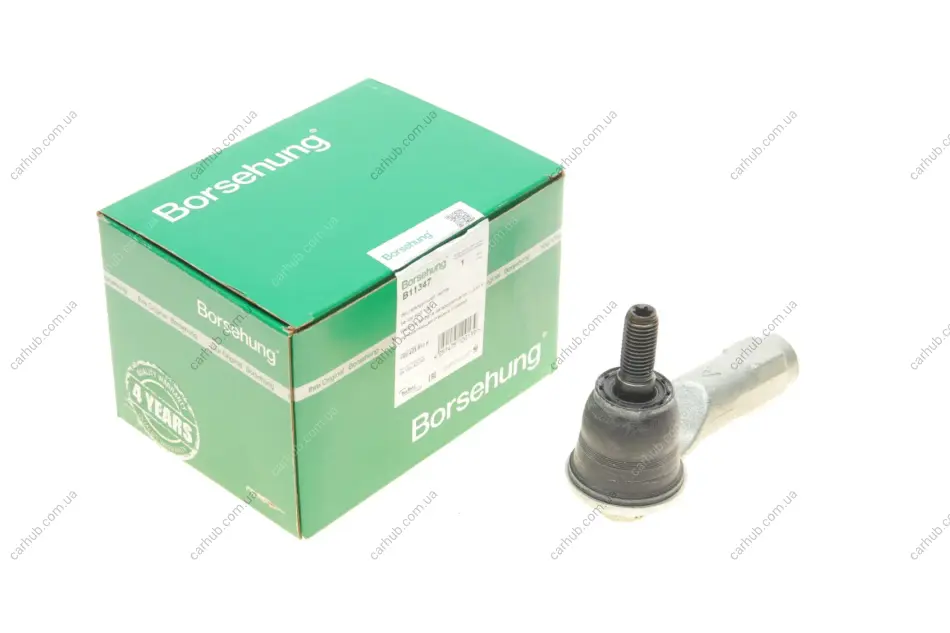 Накінечник тяги керма (R) Skoda Octavia II 04-13/SuperB/Yeti 09-17/VW Caddy III/Passat/Touran 04- Borsehung B11347 (фото 1)