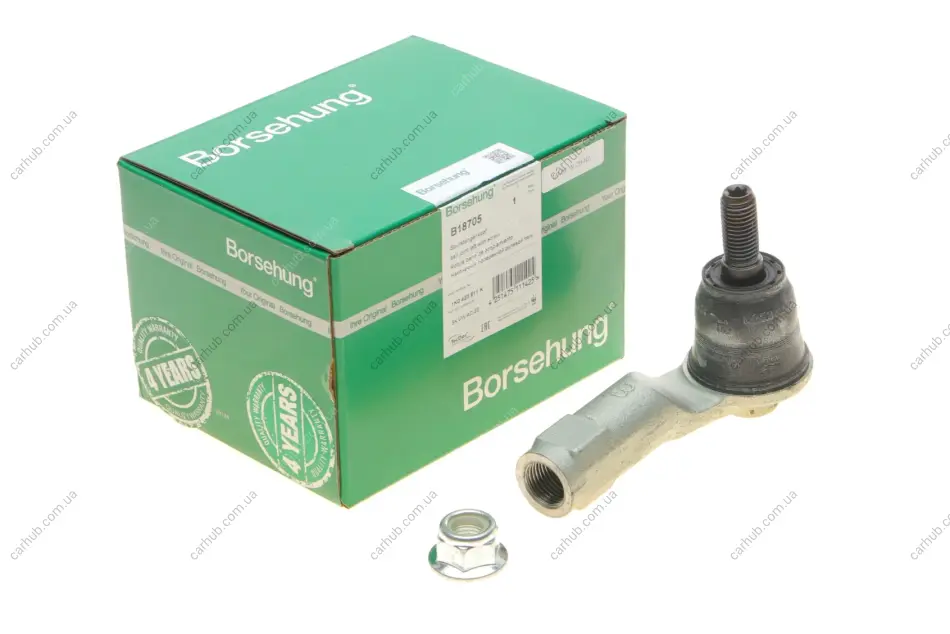 Наконечник тяги рульової (L) VW Caddy 04- Borsehung B18705 (фото 1)