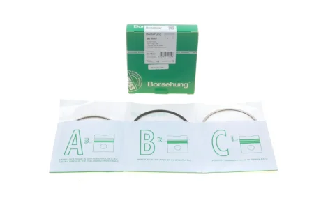 Кільця поршневі VW T5 2.0i 03-15 (82.51mm/STD) (1.2-1.5-2) (OE VAG) Borsehung B19039