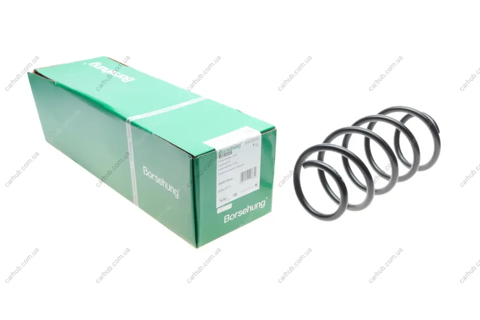 Пружина (передня) VW Golf V/VI/Skoda Octavia 1.4TSI/1.6TDI/1.8TSI 07-13/Jetta 05- (OE VAG) BORSEHUNG Borsehung B19305 (фото 1)