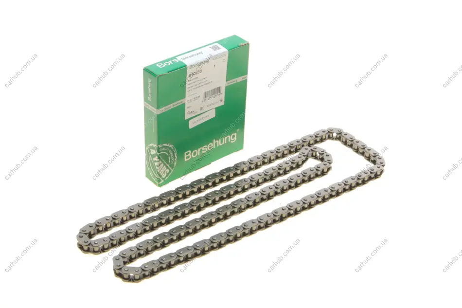 Ланцюг ГРМ BMW 3 (E90/91/92/93)/5 (E61)/7 (F01)/X6 (E71) 04-16, N43/N53//N54/N55 BORSEHUNG Borsehung B1C030 (фото 1)