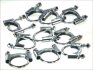 Затискач вихлопної системи (48мм, 10шт) DACIA DUSTER FIAT DOBLO, DUCATO, GRANDE PUNTO, PANDA, PANDA/HATCHBACK, PUNTO OPEL ASTRA F, ASTRA F CLASSIC, ASTRA G, ASTRA H, COMBO TOUR 1.0-2.3D 09.91- BOSAL 250248 (фото 1)