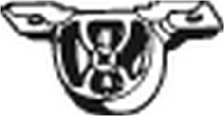 Елемент кріплення випускної системи BMW 3 (E46), 7 (E65, E66, E67), X5 (E53) 2.0D-4.8 04.98-07.08 BOSAL 255483