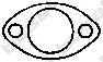 Прокладка випускної системи MERCEDES A (W168) VOLVO S40 I, V40 ALFA ROMEO 145, 146, 147, 156 DAEWOO KALOS FIAT BRAVA, BRAVO I, DOBLO, STILO FORD C-MAX, ESCORT CLASSIC 1.1-4.2D 03.79- BOSAL 256008 (фото 1)