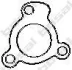 Прокладка випускної системи KIA CARNIVAL I, CARNIVAL II, CLARUS, PREGIO, RETONA, SEPHIA, SHUMA, SHUMA I, SPORTAGE MAZDA 323 C IV, 323 C V, 323 F IV, 323 F V, 323 F VI, 323 III 1.3-2.9D 09.86- BOSAL 256045 (фото 1)