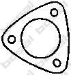 Прокладка випускної системи ALFA ROMEO 159 CITROEN JUMPER III FIAT BRAVO II, CROMA, DOBLO, DUCATO, MULTIPLA, STILO OPEL ASTRA H, ASTRA H GTC, SIGNUM, VECTRA C 1.9D/2.2D/2.4D 03.01- BOSAL 256153