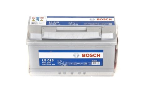 Аккумулятор 12В/90Ач/800А/23,73кг BOSCH 0 092 L50 130 (фото 1)