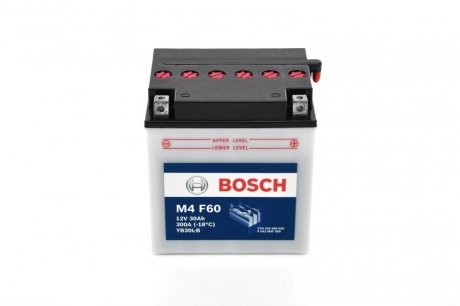 МОТОЦИКЛЕТНА АКУМУЛЯТОРНА БАТАРЕЯ BOSCH 0 092 M4F 600 (фото 1)