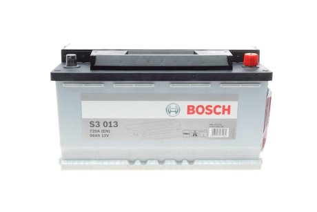 Батарея акумуляторна 12В 90Аг 720А(EN) R+ BOSCH 0 092 S30 130