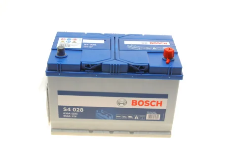 Акумуляторна батарея 95Ah/830A (306x173x225/+R) S4 Азія BOSCH 0 092 S40 280