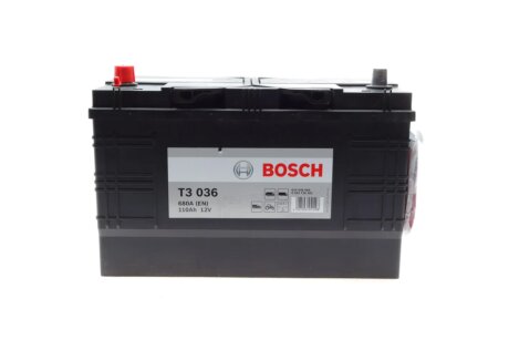 Фото акумулятор 12В/110Аг/680А/28,58кг BOSCH 0 092 T30 361 Акумулятор 12В/110Аг/680А/28,58кг BOSCH 0 092 T30 361