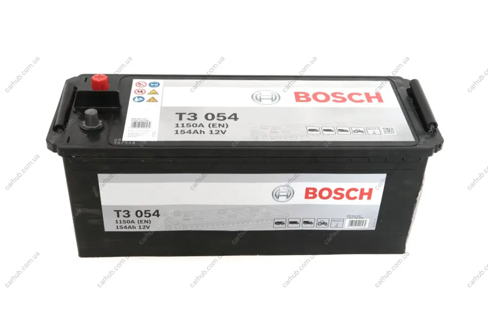 Акумуляторна батарея 154Ah/1150A (513x188x223/+L/B00) Heavy Duty Extra BOSCH 0 092 T30 540 (фото 1)