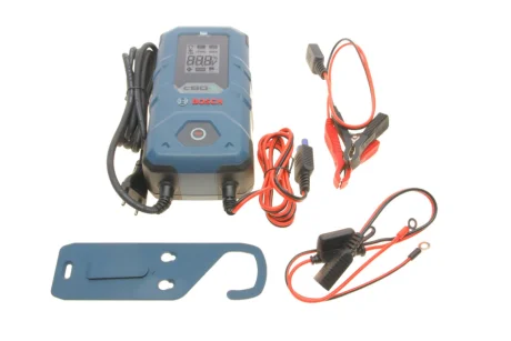 Зарядний пристрій C80-Li (6V/12V) (14Ah до 400Ah) 15A (EFB/GEL/VRLA/AGM/LiFePO4) з підтримкою заряду BOSCH 0 189 921 080