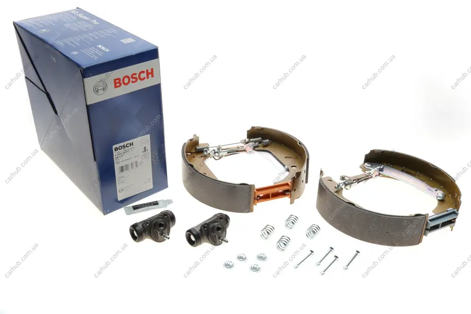 Колодки гальмівні (задні) Citroen Jumpy/Fiat Scudo/Peugeot Expert 94-06 (барабанні) Ремкоплект BOSCH 0 204 114 112 (фото 1)