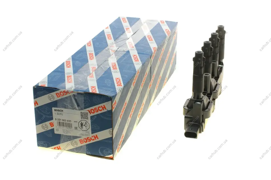 Котушка запалювання MB A-class (W168) 97-04 (M166) BOSCH 0 221 503 033 (фото 1)