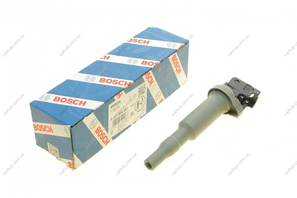Котушка запалювання BMW 5 (E60/F10)/6 (E63) 2.0/3.0i 07-13 N43/N52/N53 BOSCH 0 221 504 801 (фото 1)