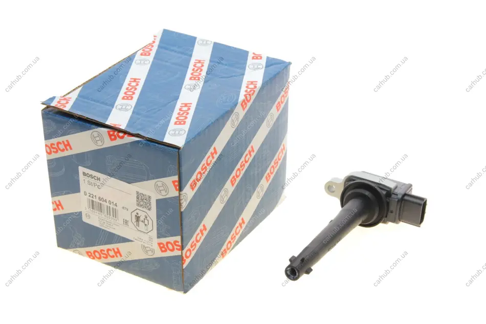 Котушка запалювання Renault Laguna III/Nissan Qashqai 1.6-2.0 07- BOSCH 0 221 604 014 (фото 1)